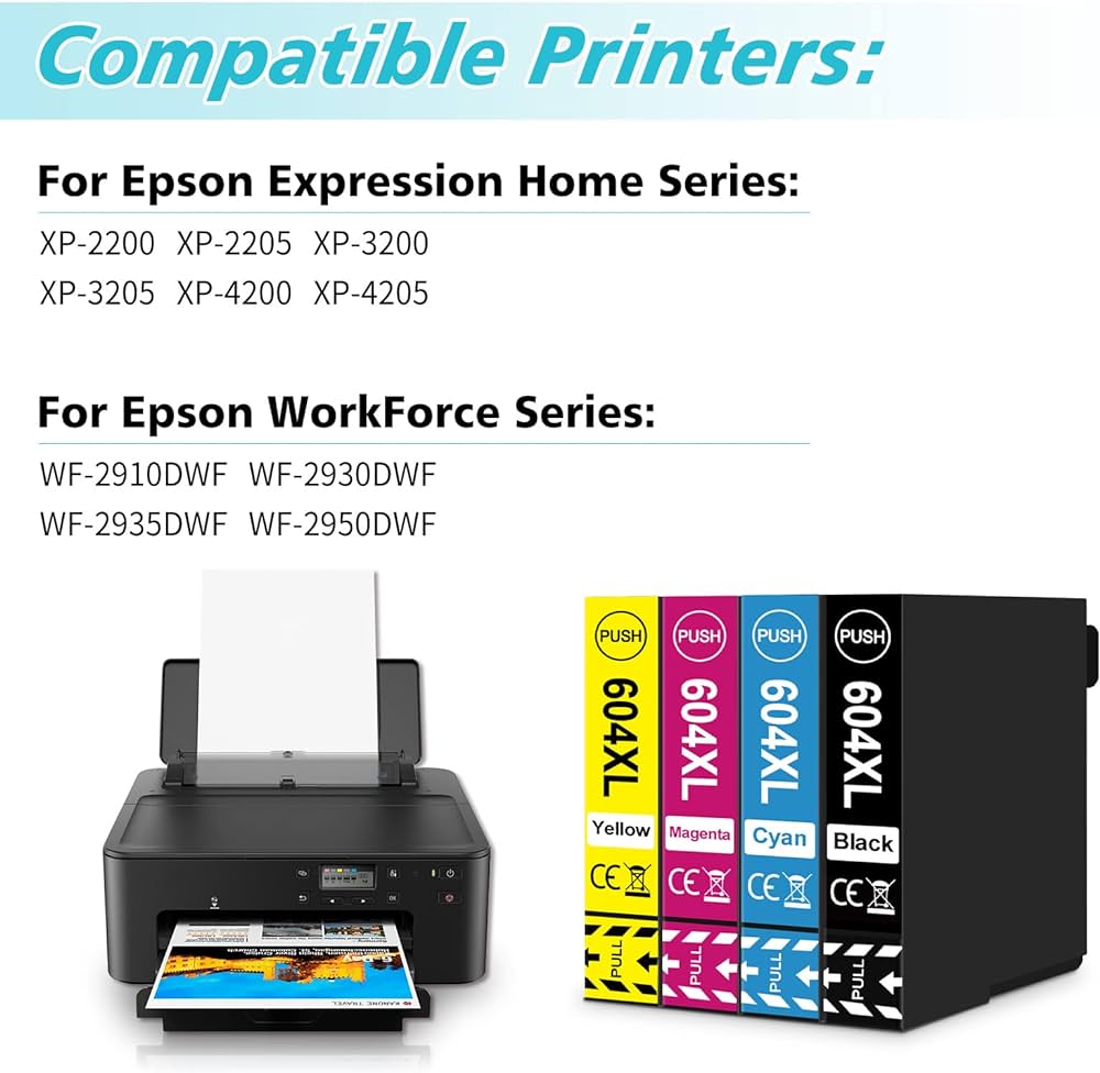 Epson 604 Compatible Black Ink