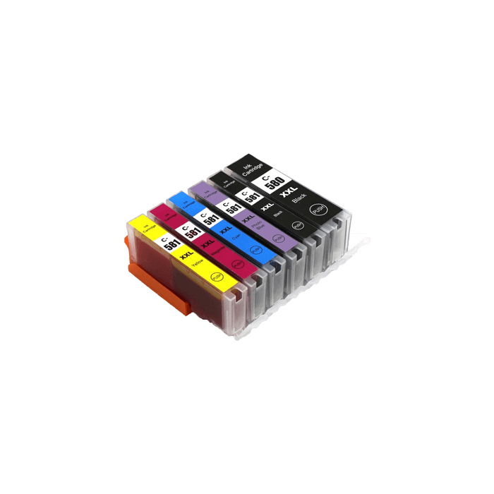 Canon PGI-580XL & CLI-581XL Compatible Multipack Ink (6 Pack)